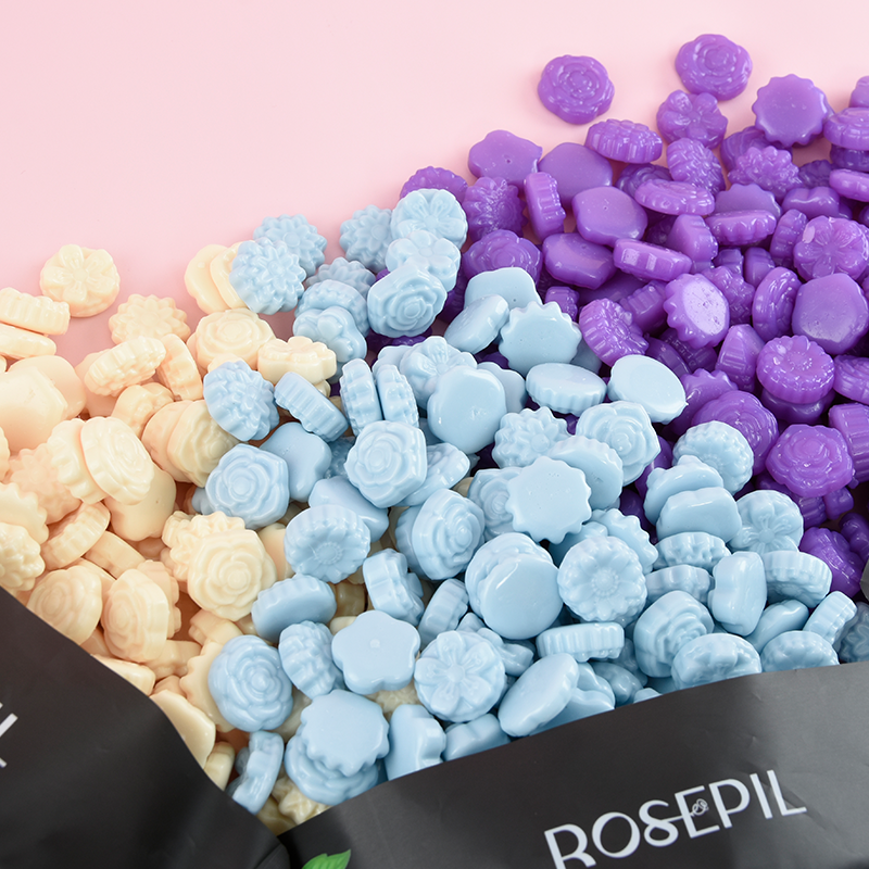 Rosepil Flower Shape Wax - Blue Candy