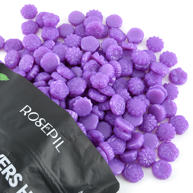 Rosepil Flower Shape Wax - Purple Lavender