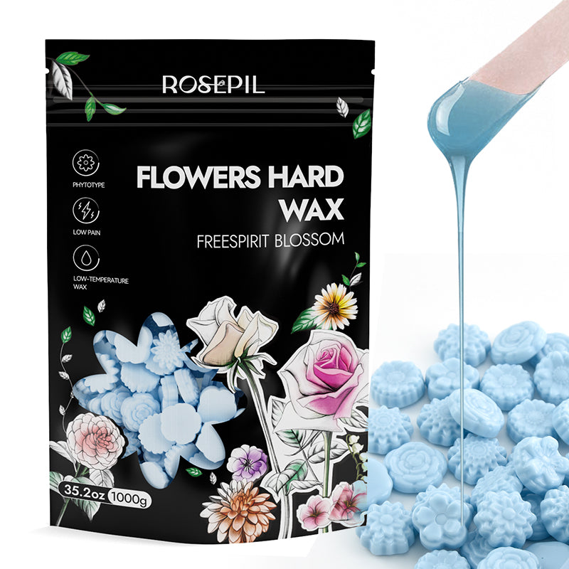 Rosepil Flower Shape Wax - Blue Candy