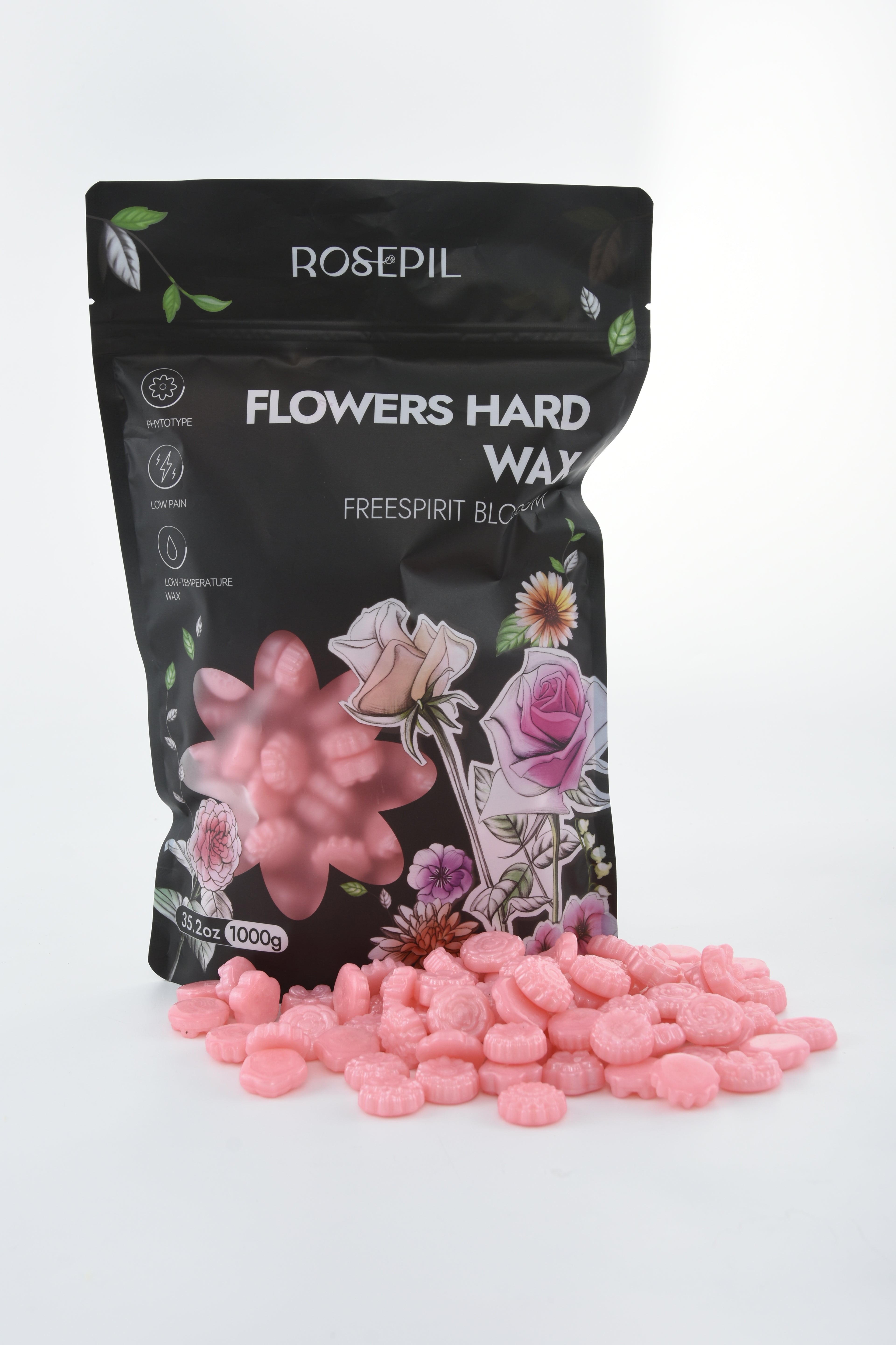 Rosepil Flower Shape Wax - Pink Marshmallow