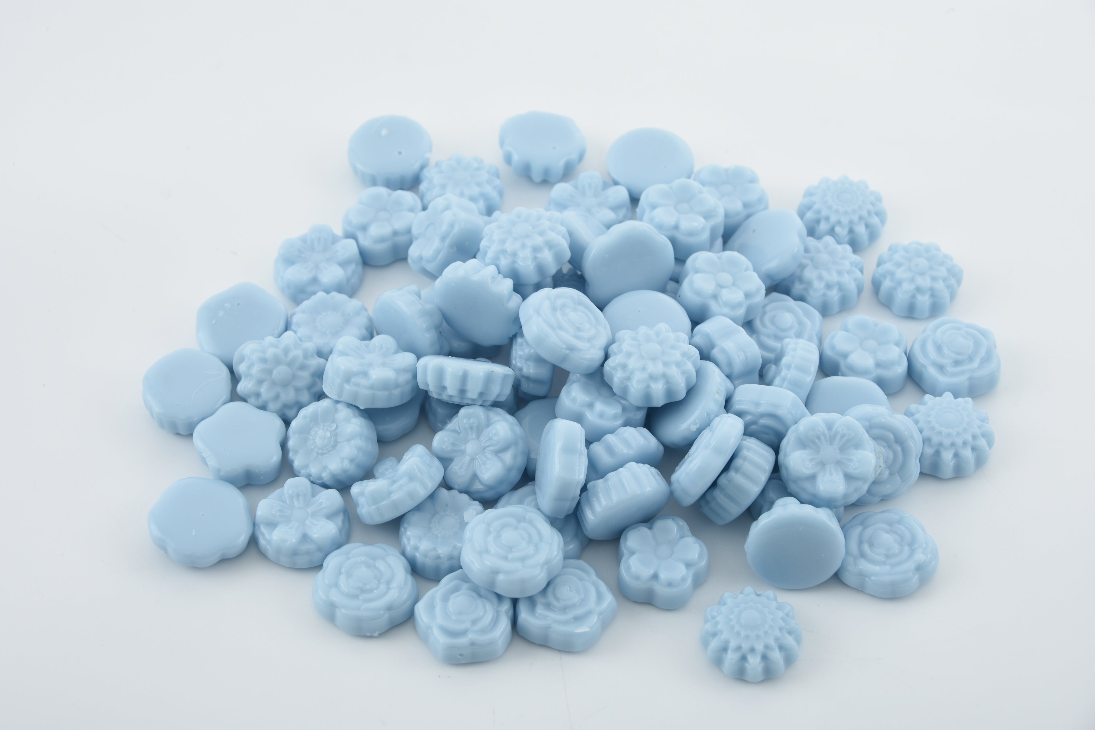 Rosepil Flower Shape Wax - Blue Candy