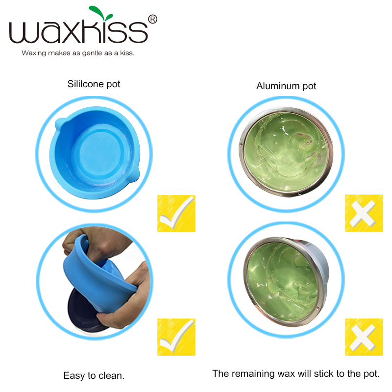 Waxkiss Silicone Pot - Brown 200ml