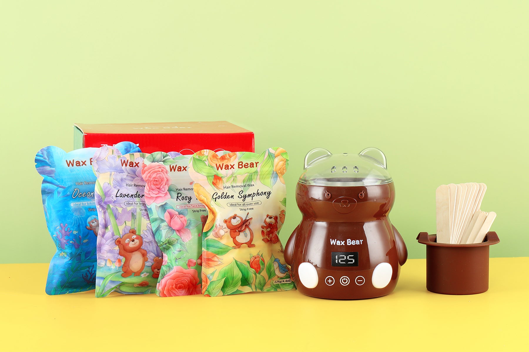 Waxkiss - Bear Warmer Kit