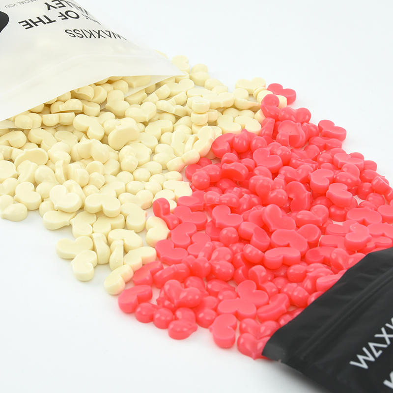 Waxkiss Love Heart Wax Beads - White Chocolate - Shimmer
