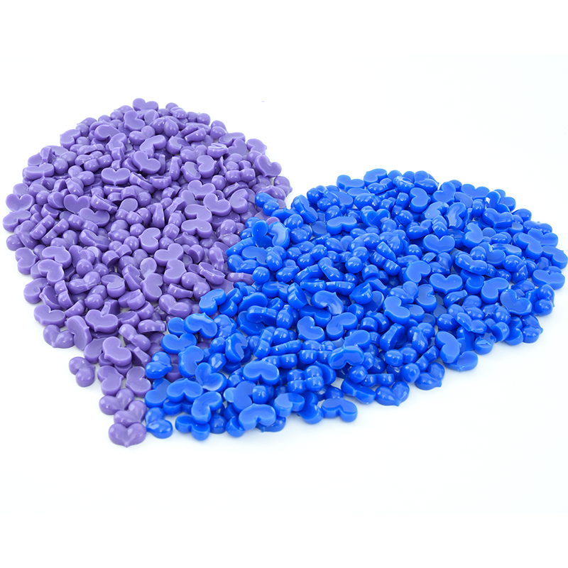 Waxkiss Love Heart Wax Beads - Lavender Purple - Shimmer
