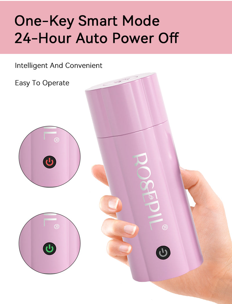 Rosepil Smart Cartridge Wax Heater Kit- Rose (Mini)