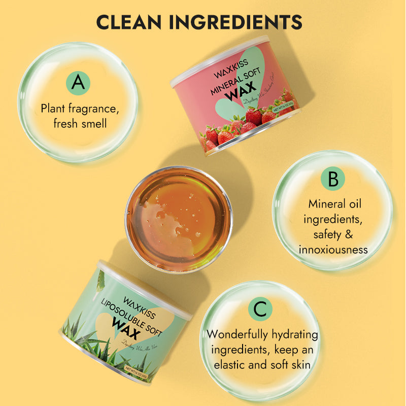 Waxkiss Professional Strip Wax - Honey
