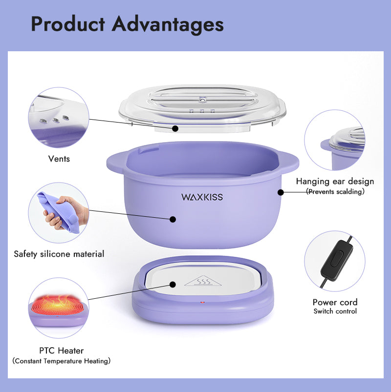 Waxkiss Silicone Wax Warmer