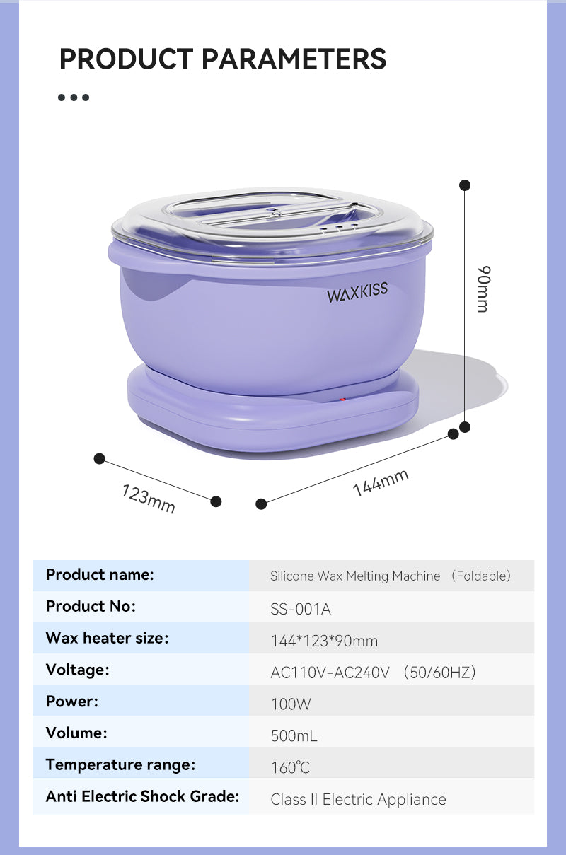 Waxkiss Silicone Wax Warmer