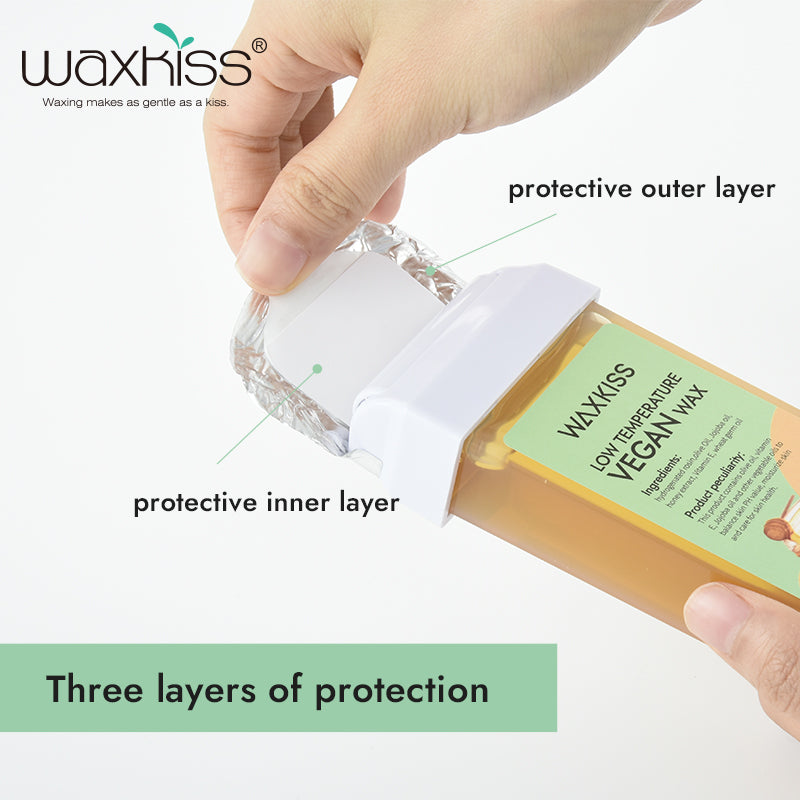 Waxkiss Vegan Roll-On Wax - Honey