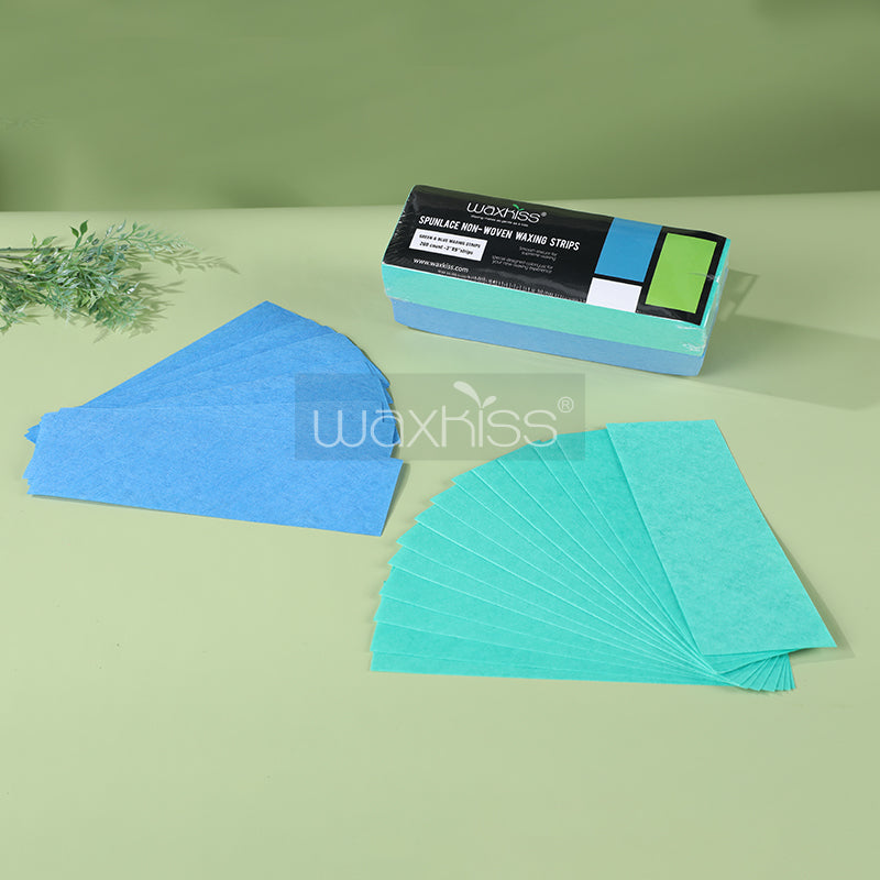 Waxkiss Wax Strips - Green & Blue