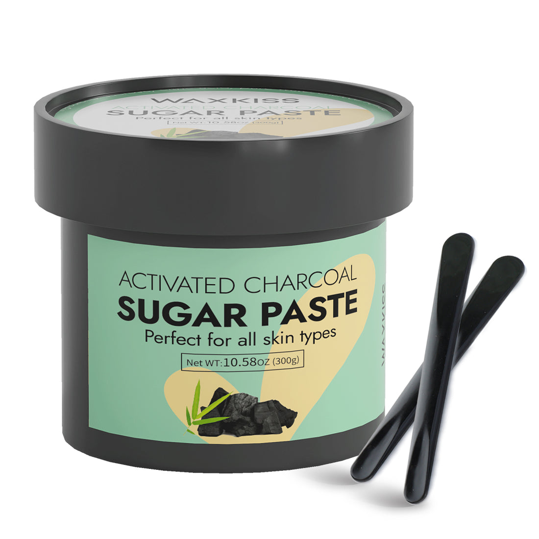 Waxkiss Organic Charcoal Sugar Wax Kit