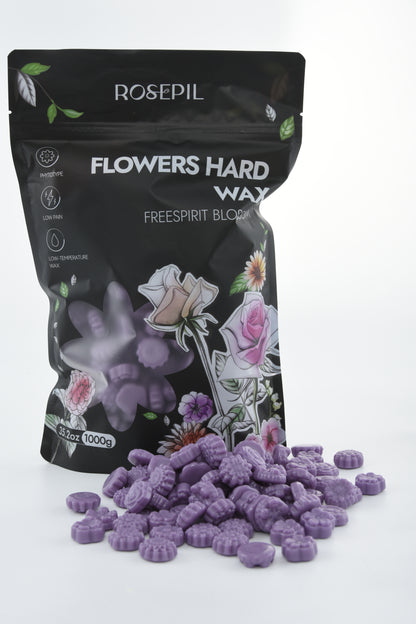 Rosepil Flower Shape Wax - Purple Lavender